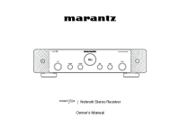 Marantz STEREO 70s - Owners manual EN 